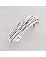 Handmade Sterling Silver Cuff Bracelet FJB2373