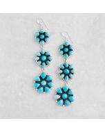 Sonoran Beauty Turquoise Cluster Earrings FJE2762