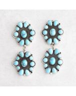 Prince Turquoise Cluster Earrings FJE2392