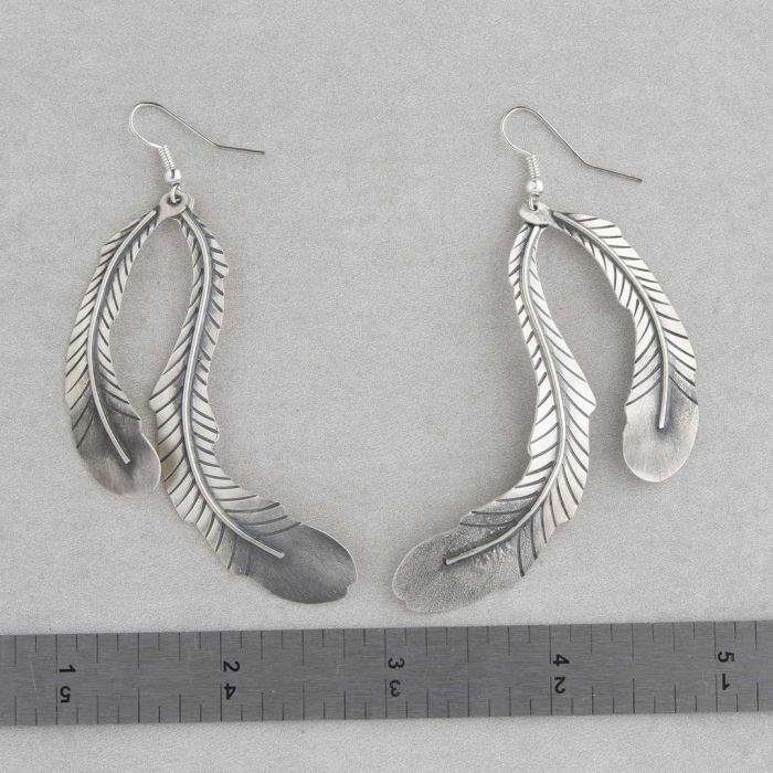 Soar Sterling Silver hoop earrings MTO – Sand and Snow Jewelry