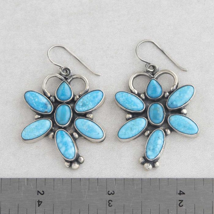 Kingman Turquoise Dragonfly Earrings FJE1891