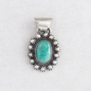 Carico Lake Turquoise Pendant FJP2111