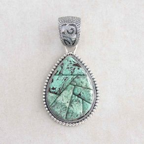 Sterling Silver New Lander Pendant FJP2659
