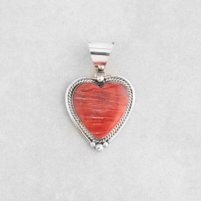 Spiny Oyster Heart Pendant FJP2743