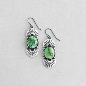 Sonoran Gold Turquoise Earrings FJE2199
