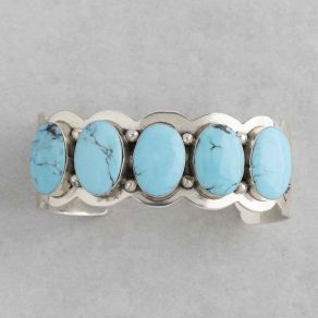 Campitos Turquoise 5-Stone Cuff FJB2231