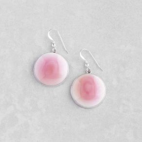 Pink Conch Shell Earrings FJE2949