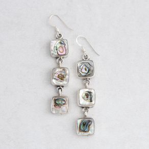 Handmade Artisan Abalone Earrings FJE2067