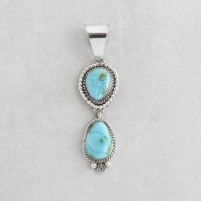 Sonoran Gold Turquoise Pendant FJP2681