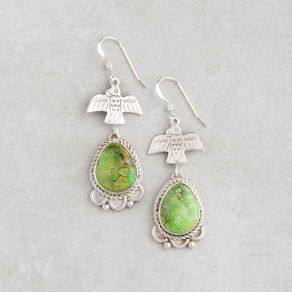 Sonoran Gold Turquoise Earrings FJE2764