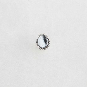 White Buffalo Hair Coil FJBAR2896