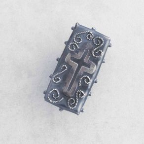 Sterling Silver Cross Ring FJR2991