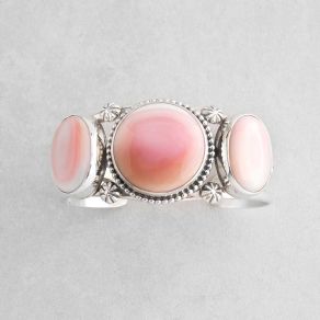 Pink Conch Cuff Bracelet FJB2082