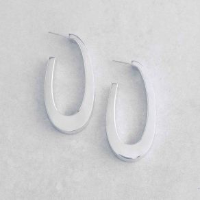 Sterling Silver Post Earrings FJE2537