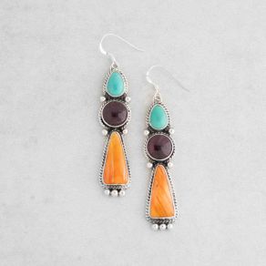 Campitos and Spiny Oyster Shell Earrings FJE2722