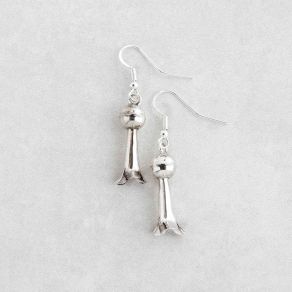 Sterling Silver Blossom Earrings FJE2734
