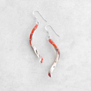 Modern Spiny Oyster Shell Earrings FJE2748