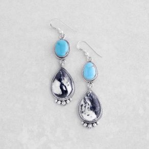 Campitos & White Buffalo Stone Earrings FJE2931