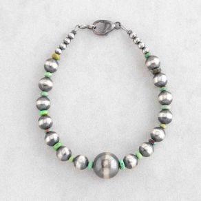 OxyBead© and Dyed Mexican Turquoise Bracelet FJB2546