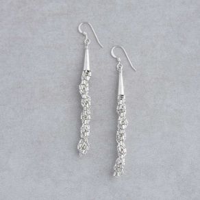 Liquid Silver Earrings FJE2299