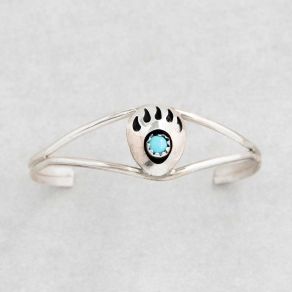 Campitos Turquoise Bear Cuff FJB2300