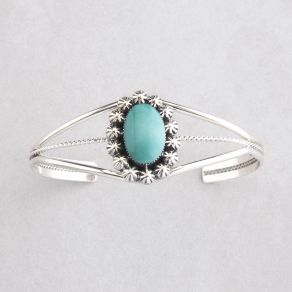Tyrone Turquoise Cuff Bracelet FJB2407