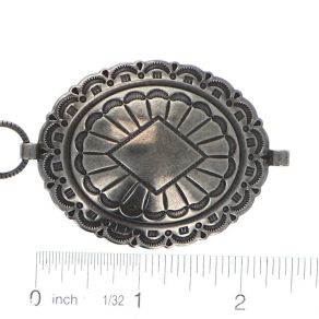 Nickel Concho Belt PC-1