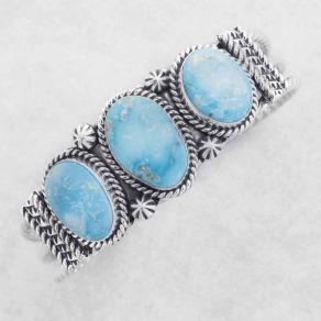 Sonoran Rose Turquoise Cuff FJB2993
