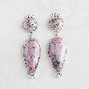 Rhodonite Earrings FJE2827
