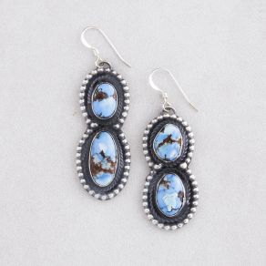 Handmade Golden Hills Turquoise Earrings FJE2430