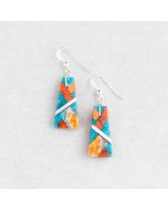 Multi-Stone Inlay Earrings FJE2472