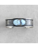 Golden HIlls Turquoise & Sterling Silver Cuff FJB2238