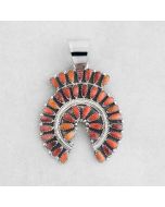 Spiny Oyster Shell Naja Pendant FJP2721