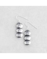 Modern Sterling Silver Earrings FJE2529
