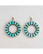 Tyrone Turquoise Earrings FJE2592
