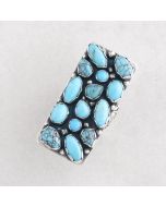 Handmade Prince Turquoise Ring FJR2410