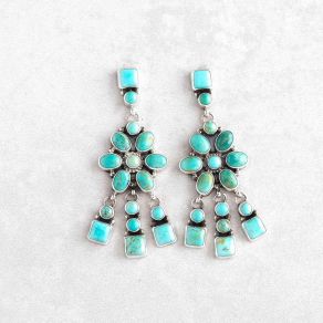 Tyrone Turquoise Earrings FJE2513