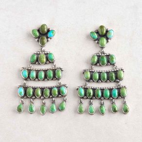 Sonoran Gold Turquoise Earrings FJE2604