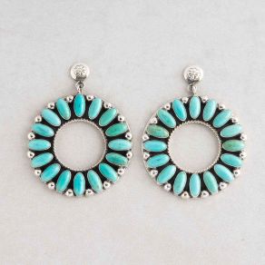 Tyrone Turquoise Earrings FJE2592