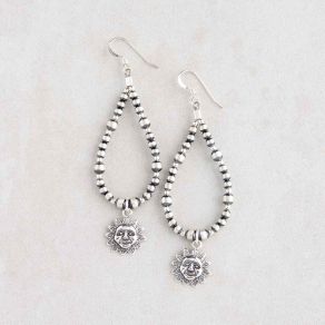 Sterling Silver and OxyBead© Earrings FJE2559