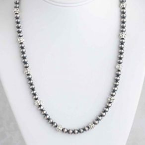 Sterling Silver OxyBead© Necklace FJN2496