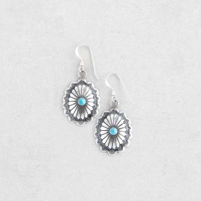 Sonoran Beauty Turquoise Sterling Silver Earrings FJE2343