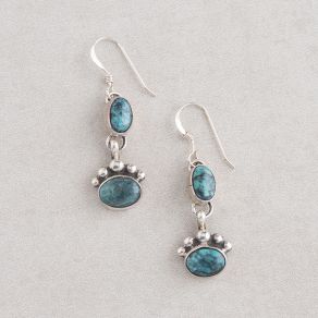 Chinese Turquoise Earrings FJE2050