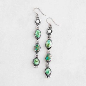 Sonoran Gold Turquoise Earrings FJE2608