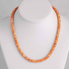 Spiny Oyster Beaded Necklace FJN2637
