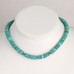 Carico Lake Turquoise Necklace FJN2431