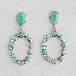 Tyrone Turquoise Earrings FJE2714