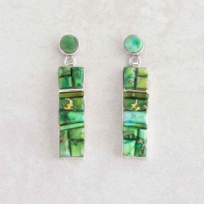 Sonoran Gold Turquoise Earrings FJE2710