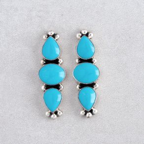 Sonoran Beauty Turquoise Clip-On Earrings FJE2122