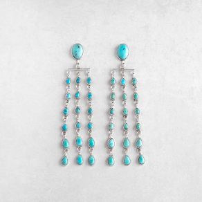 Campitos Turquoise Dangle Earrings FJE2501